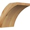Ekena Millwork 6"W x 8"D x 8"H Thorton Rough Sawn Knee Brace, Western Red Cedar BRC06X08X08THR00RWR - alternate 1